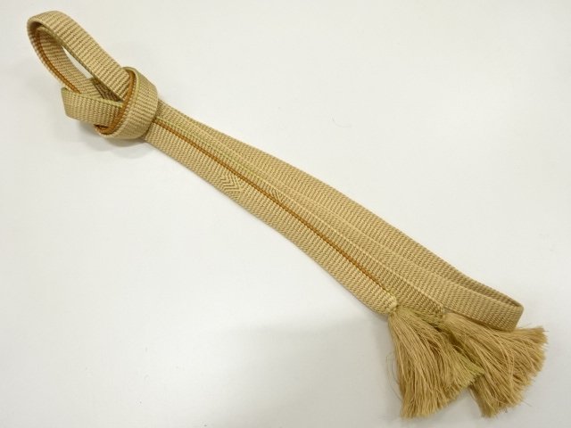 JAPANESE KIMONO / HAND-TIED OBIJIME CORD